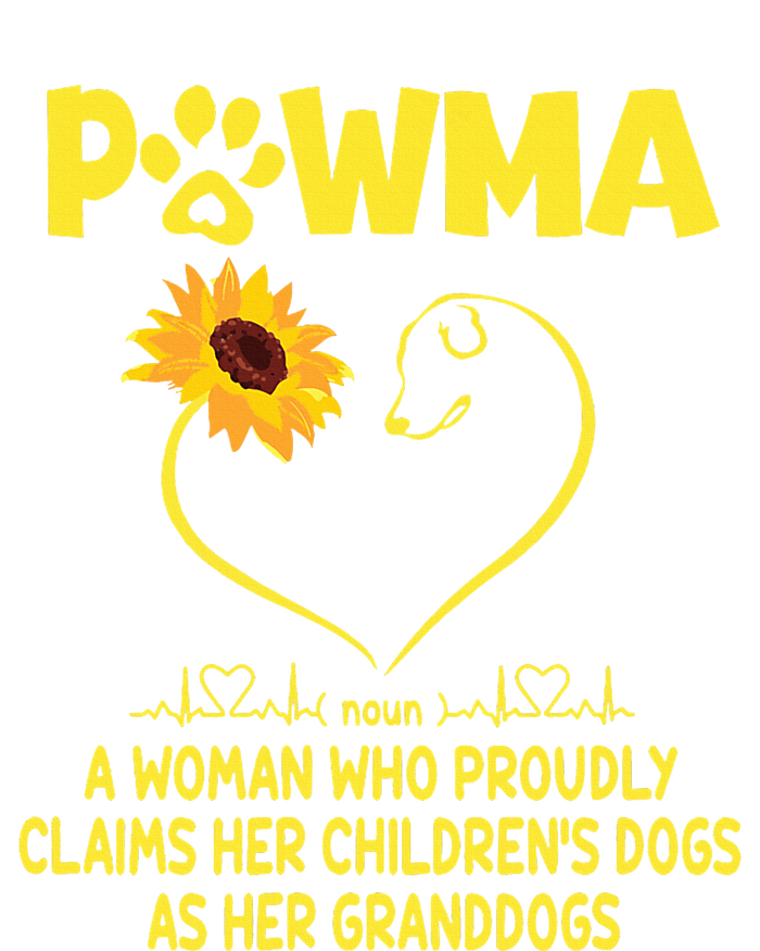 Pawma Definition Grandma Paw Mama Gift Funny For Dog Lovers  T-Shirt