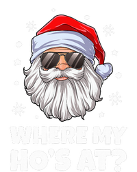 Where My Ho's At Funny Christmas Santa Inappropriate T-Shirt