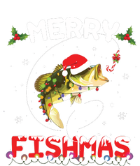 Merry Fishmas Funny Fishing Christmas Pajama Fishers Ladies PosiCharge Competitor Racerback Tank