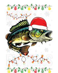 Merry Fishmas Funny Fishing Christmas Pajama Fishers Button