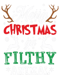 Merry Christmas Animal Filthy Ya Xmas Pajama Youth Performance Sprint T-Shirt