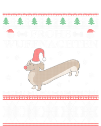 Frohe WuffnäChs Ugly Christmas Sweater Dachshund Woofmas Gift Full-Length Apron With Pockets