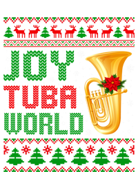 Joy Tuba World Xmas Music Lover Ugly Christmas Sweater Funny Gift Kids Hoodie