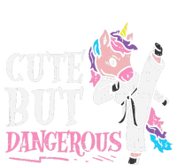 Unicorn Cute But Dangerous Karate Taekwondo  Gift Ladies Long Sleeve Shirt