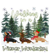 Walking In A Wiener Wonderland Dachshund Trio Funny Gift T-Shirt