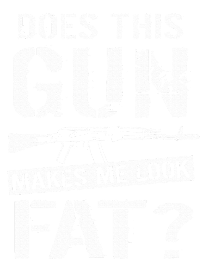 Does This Gun Make Me Look Fat  Funny Gun Nut Joke Sayings  Flexfit Unipanel Trucker Cap