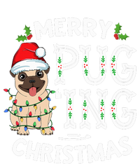 Merry Pugging Christmas Dog Santa Pug Xmas  Pugmas Doggie Tank