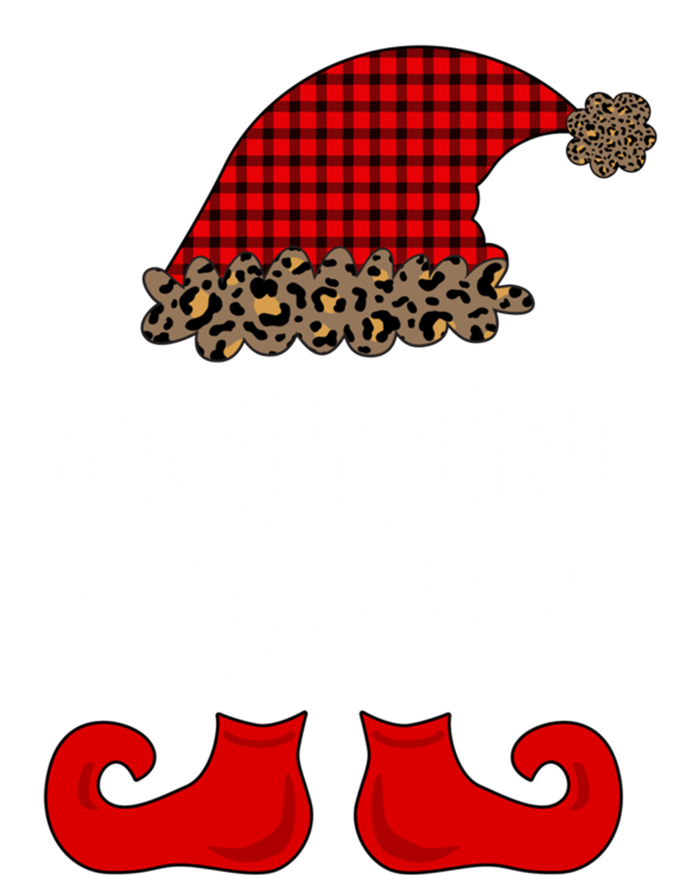 Christmas Cousin Crew Buffalo Red Plaid Pajamas Family Xmas Cool Gift Women's Long Sleeve Flannel Pajama Set 