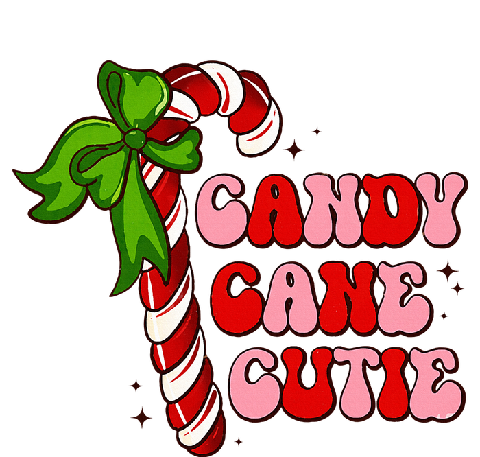 Christmas Candy Cane Cutie Cute groovy Xmas  T-Shirt