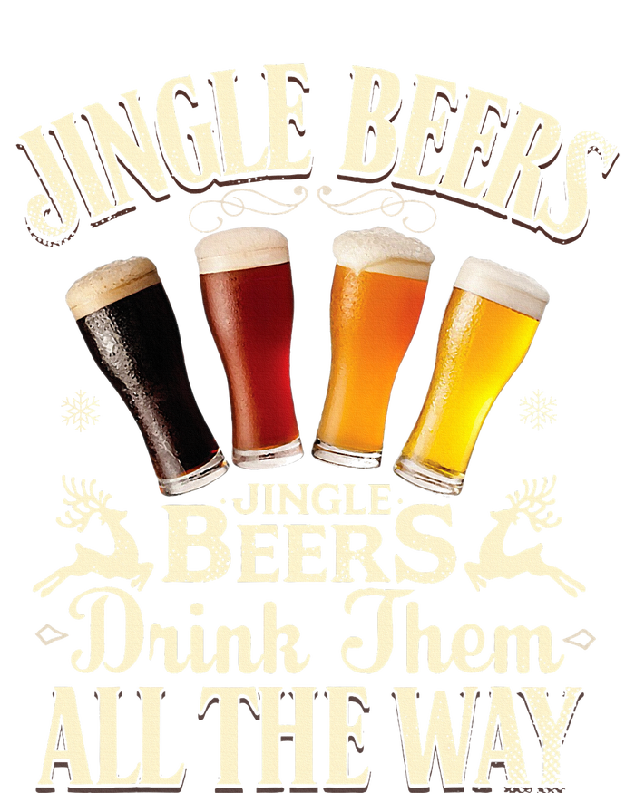 Jingle Beers Drink Them All The Way Funny Drinking Christmas  Hooded Wearable Blanket