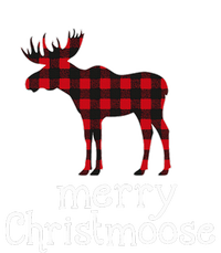 Red Plaid Merry Christmoose Christmas Moose Lovers Tote Bag