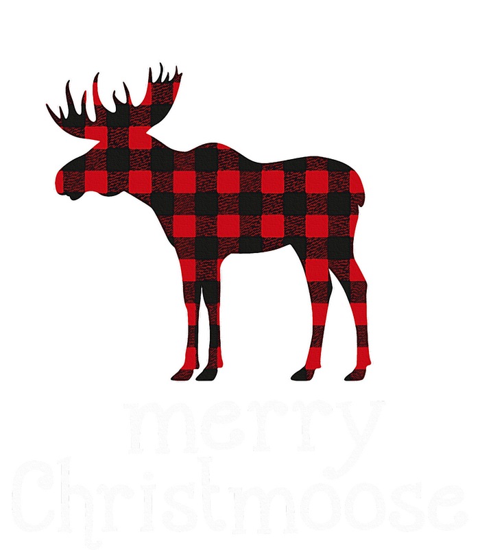 Red Plaid Merry Christmoose Christmas Moose Lovers Tote Bag