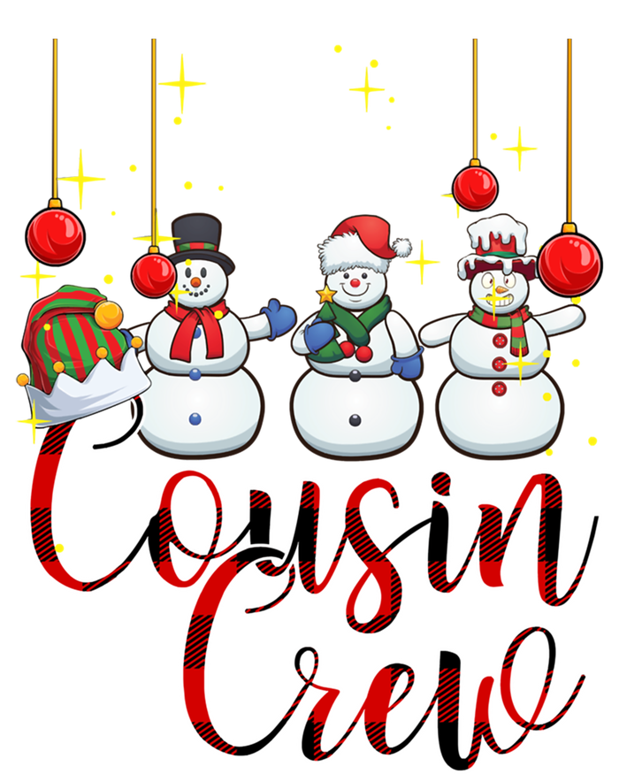 Christmas Cousin Crew Snow Team Squad Funny Xmas Pajamas Cool Gift T-Shirt