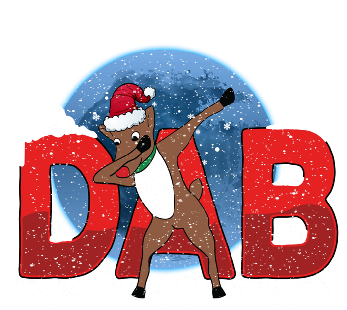 Dab Reindeer Funny Xmas Deer Dabbing Christmas Gift Doggie Tank