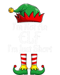 I'm Not An Elf Im Just Short Funny Christmas Matching Family  Women's Flannel Pajama Set