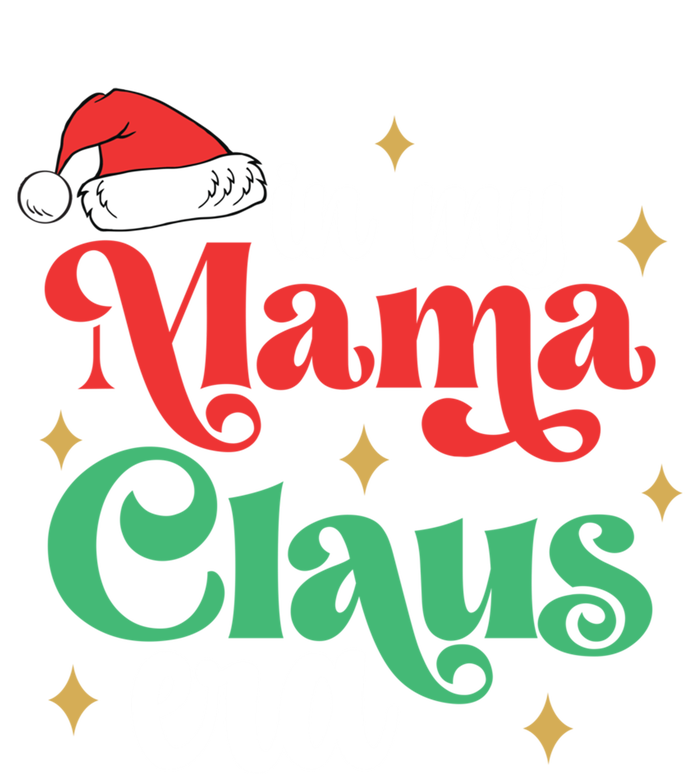 In My Mama Claus Era Groovy Funny Christmas Mama Claus Gift Toddler Sweatshirt