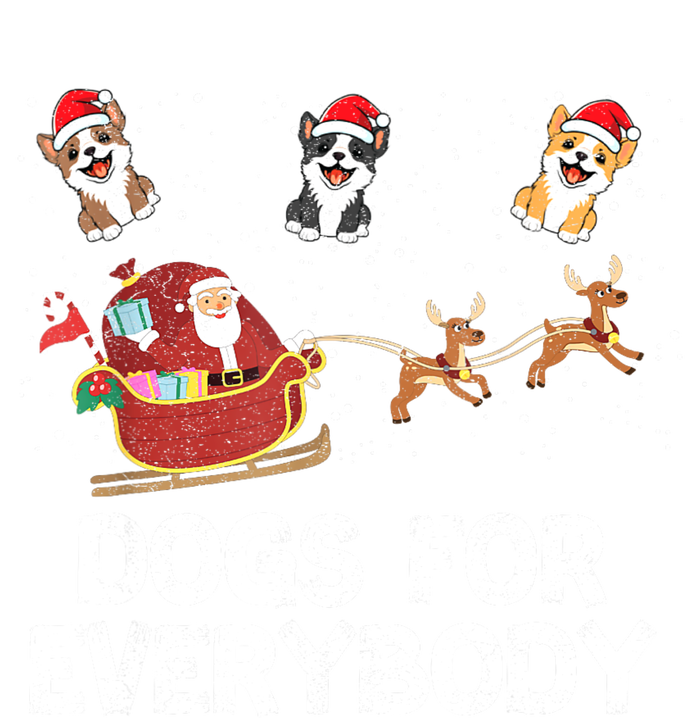 Dogs For Everybody Festive Christmas Santa Xmas Funny Ugly Kids Hoodie