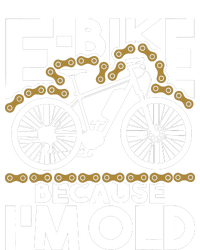 Ebike Because IM Old Electric Bike Bicycle Cycling Tie Dye Hoodie