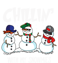 Chillin With My Snowmies Hiphop Christmas Meaningful Gift Sustainable Beanie