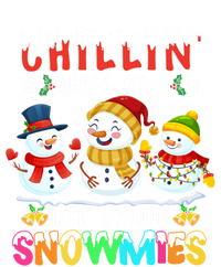 Chillin With My 1st Grade Snowmies Christmas Teacher Funny Gift T-Shirt