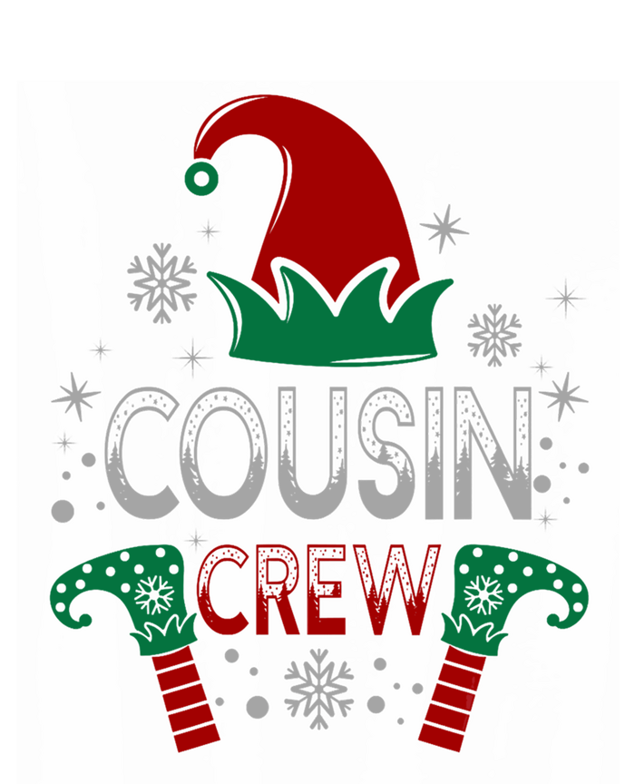 Christmas Cousin Crew Funny Elf Matching Family Xmas Gift Coaster