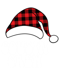 Christmas Cousin Crew Santa Red Plaid Funny Xmas Pajamas Cute Gift T-Shirt