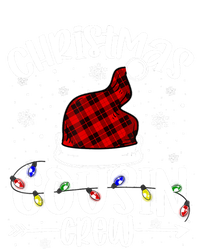 Christmas Cousin Crew Xmas Light Santa Hat Buffalo Red Plaid Gift T-Shirt