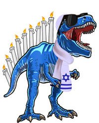 Menorasaurus Rex T Rex Dinosaur Hanukkah Gift Toddler Sweatshirt