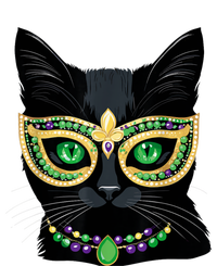 Mardi Gras Design Black Cat Mardi Gras Carnival Cat Lover Ladies PosiCharge Competitor Racerback Tank