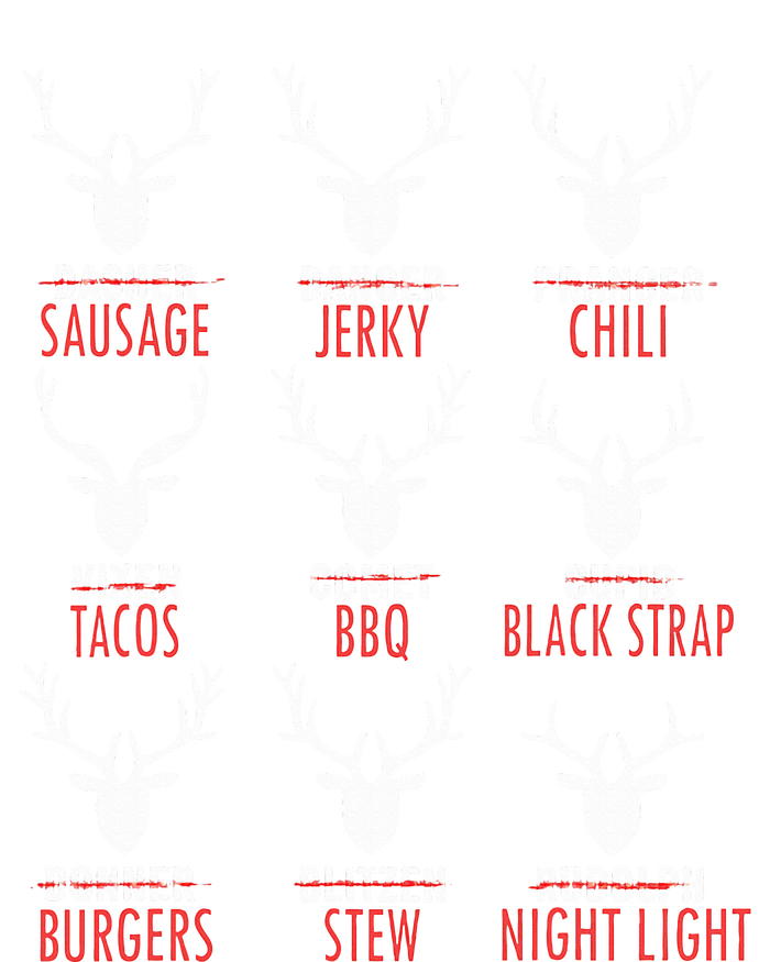 Deer Sausage Jerky Chili Tacos Bbq  T-Shirt