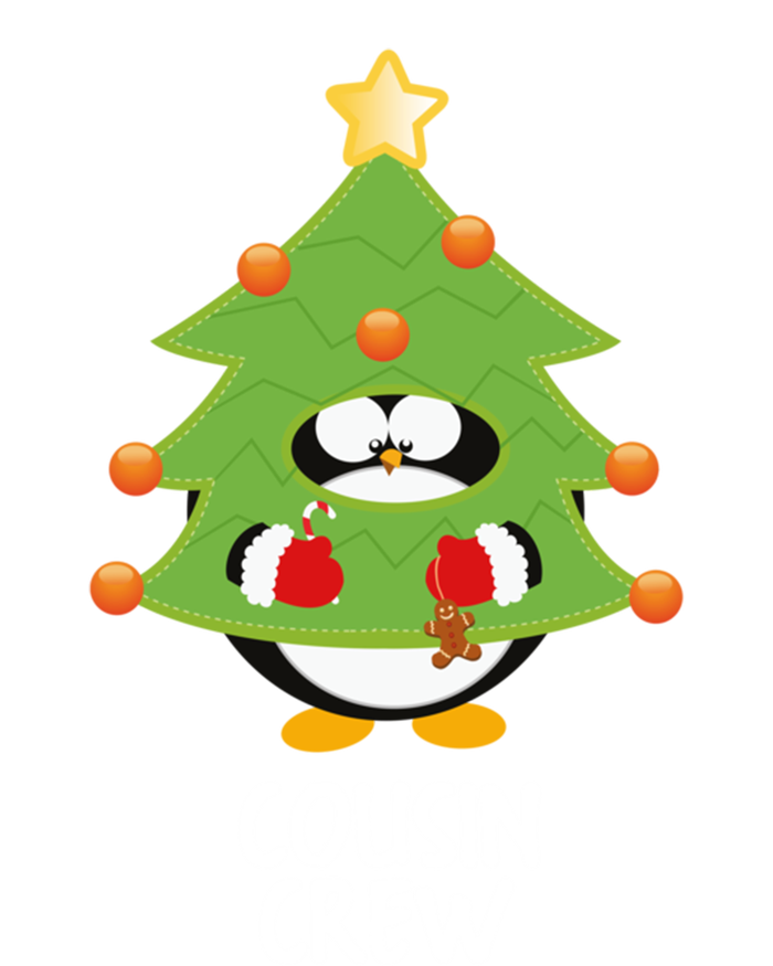 Funny Cousin Crew Christmas Tree Xmas Penguin Cute Gift Softstyle Adult Sport Polo