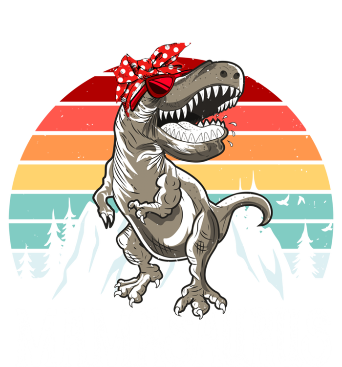 Funny Mamasaurus T Rex Dinosaur Mama Saurus Family Matching Gift Full Zip Hoodie