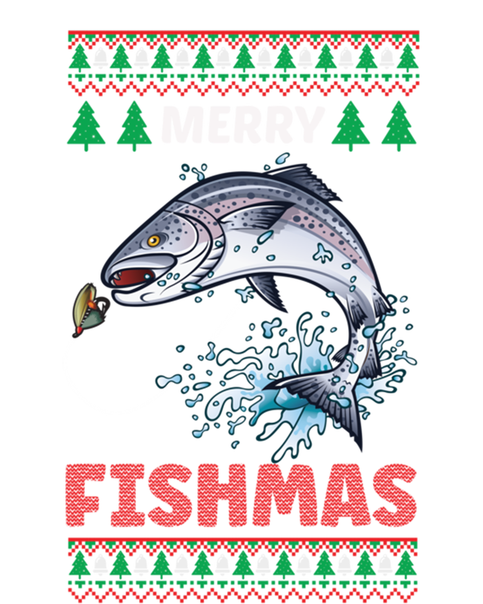 Funny Merry Fishmas Christmas Cool Gift T-Shirt