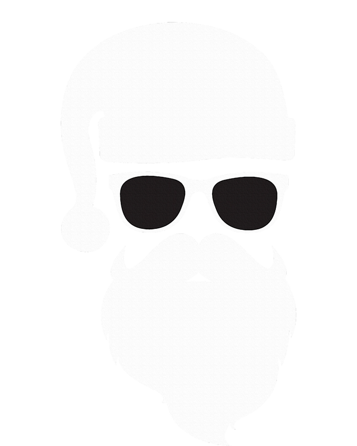 Funny Santa Claus Face Sunglasses with Hat Beard Christmas  Tall Hoodie