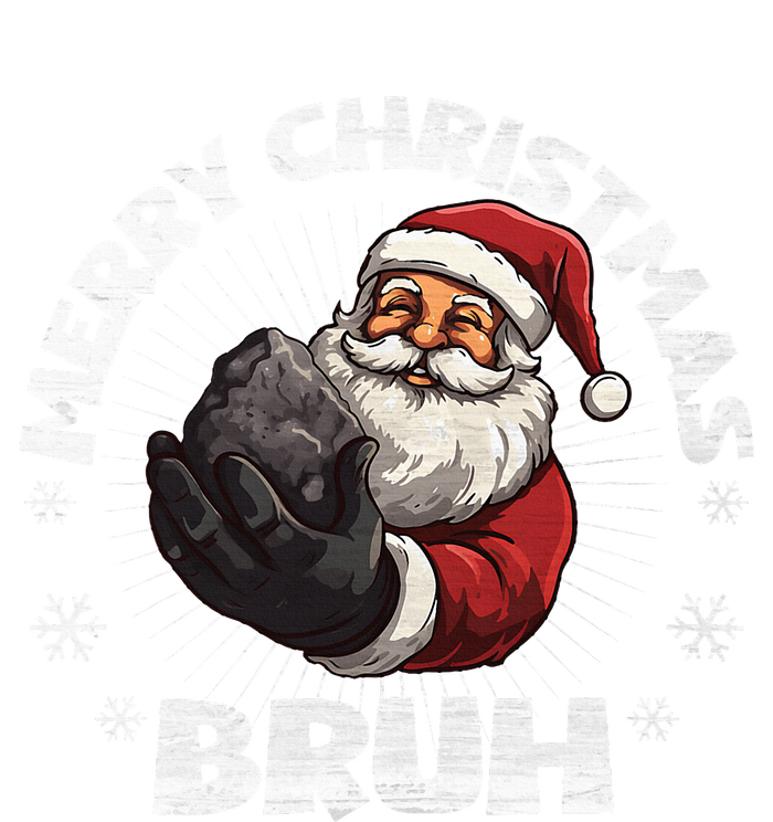 Merry Christmas Bruh Funny Naughty List Coal XMas  Valucap Bio-Washed Visor