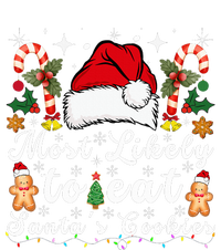 Most Likely To Eat Santa's Cookies Christmas Matching Family  T-Shirt