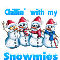 Holidays Snow Christmas Chillin With My Snowmies Funny Gift T-Shirt