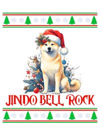 Jindo Bell Rock Cute Xmas Jindo Dog Santa Christmas Puns Gift Valucap Bio-Washed Visor