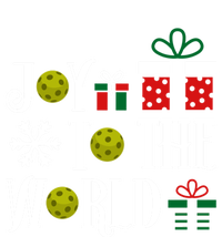 Joy To The World Pickleball Christmas Gift Kids Hoodie