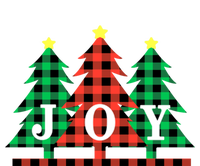 Joy To The World Plaid Christmas Trees Gift T-Shirt