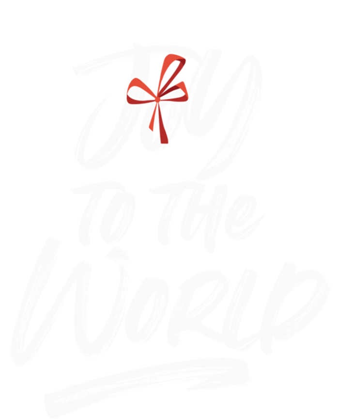 Joy To The World Holiday Design Gift Christmas Gift Sustainable Knit Beanie