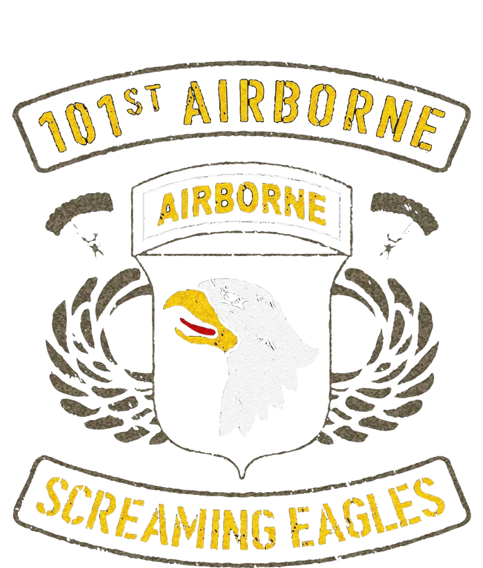 Funny 101st Airborne Paratrooper Army Veteran Vintage T-Shirt