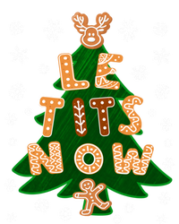 Le Tits Now Let It Snow Humor Christmas Funny Gift Tie Dye Hoodie