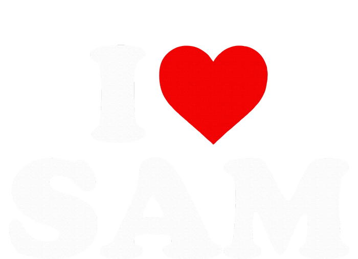 I Love Sam  Heart  T-Shirt