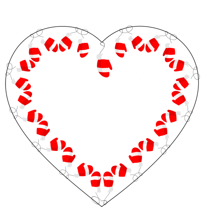 LetS Get Koselig Cosy Mitten Heart Koselig Meaningful Gift Sustainable Knit Beanie