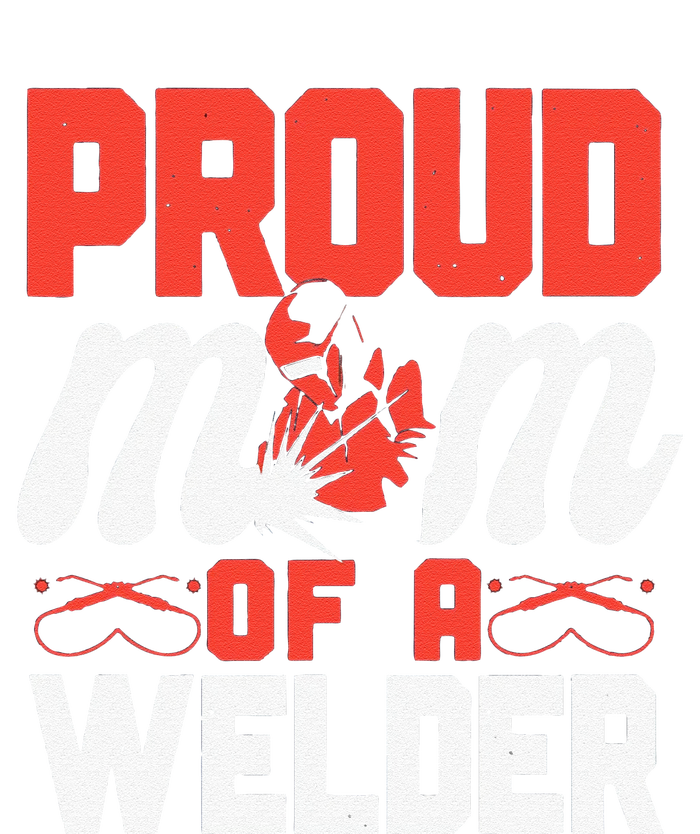 Funny Welder Welding Mom Mother Vintage Proud Mom Of A Welder Valucap Bio-Washed Visor