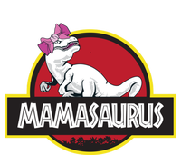 Mamasaurus T Rex Dinosaur Funny Mama Saurus Gift T-Shirt