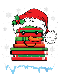 Librarian Book Santa Hat Reader Snow Pajamas Christmas 16 in Basic Backpack