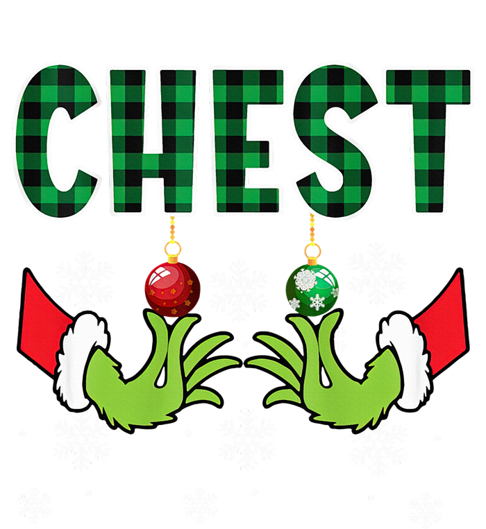 Chest Nuts Christmas Funny Matching Couple Chestnuts  Kids Tie-Dye T-Shirt