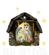 Best Ever Christmas Cool Jesus Nativity Scene Christian  Tie-Dye Long Sleeve Shirt